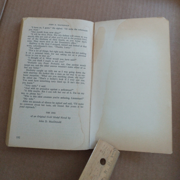 One Monday We - Them All by John D. MacDonald 1961 - Picture 3 of 4